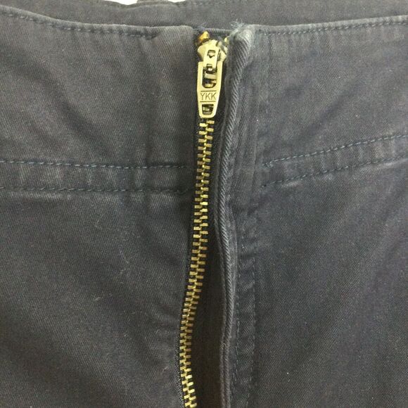 A.L.C. Womens Cotton Mid Rise Skinny Blue Chino Pant Size 8 - Picture 6 of 12